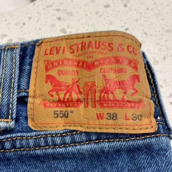 Levi’s 550 Mens blue jeans - Picture 7 of 14